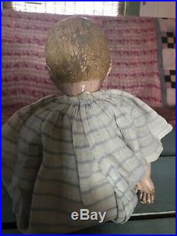 16 Martha Chase cloth doll 2 dresses bonnet & slip