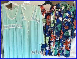 17 pc. Vintage Lot Lingerie Nightgown Dresses Evening Wear Pajamas 50s 60s 70s