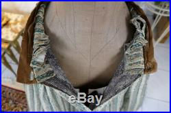 1830 antique petticoat, Biedermeier petticoat, underskirt, antique dress, gown
