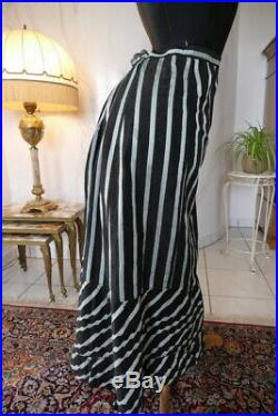 1901 antique petticoat, antique skirt underskirt, antique dress, antique gown