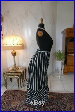 1901 antique petticoat, antique skirt underskirt, antique dress, antique gown