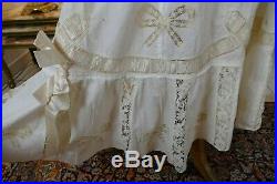 1904 antique petticoat, Edwardian petticoat, underskirt, antique dress, gown