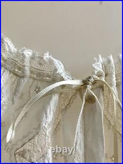 1919 Edwardian GIRL Slip Dress Antique Undergarments Edwardian Nightgowwn