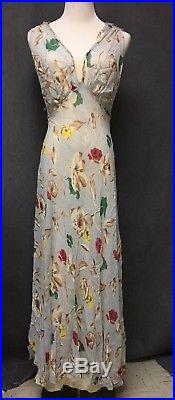1920s/30s Bias Cut Silk Crape Dress And Jacket With Handmade Slip By Yolande
