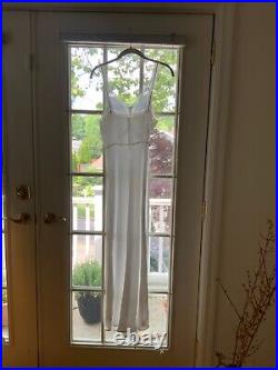 1940s Bridal Nightgown / Slip Dress Vintage Slip Dress S-XS