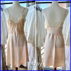 1940s Satin Slip Dress Vintage Slip Dress Satin M