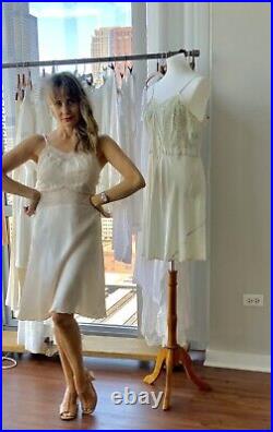 1940s Slip Dress Vintage Silk Slip Dress 1940s S XS