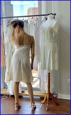 1940s Slip Dress Vintage Silk Slip Dress 1940s S XS