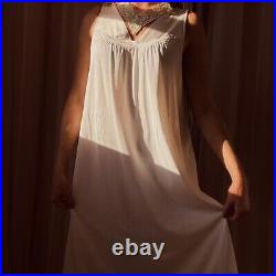 1960s Palest Mint Nylon Slip Dress