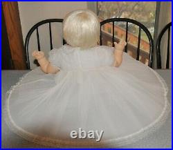 22 Madame Alexander Kitten doll crier new stuffing full circle white dress slip