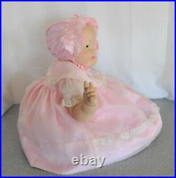 22 Madame Alexander Kitten doll crier new stuffing pink dress slip