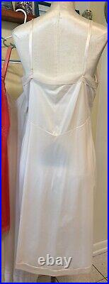 5 VTG Movie Star Slip Dress Lingerie Silky Lace Black Coral Ivory AS IS Lot