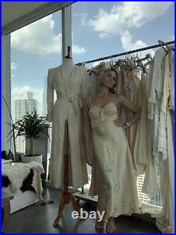 50s Silk Dress 1950s Slip Dress Silk S Vintage Silk Dress
