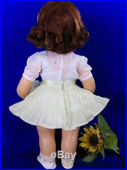 ADORABLE VINTAGE TERRI LEE DOLL WithTAGGED PARTY DRESS, SLIP, PANTIES, SHOES & SOCKS