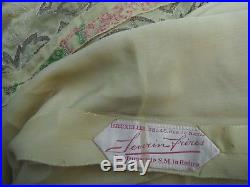 AUTHENTIC 2 piece BELGIUM antique 1920's all beaded flapper silk dress with slip