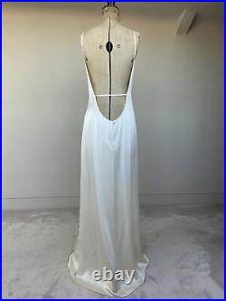 Agent Provocateur Lizzie Ivory Silk Slip Dress Bridal Wedding Gown Vtg Rare BNWT