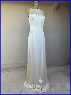 Agent Provocateur Lizzie Ivory Silk Slip Dress Bridal Wedding Gown Vtg Rare BNWT