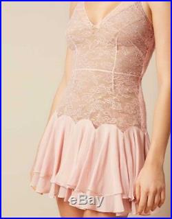 Agent Provocateur Vanessah Slip Pink 4 Dress Luxury Lace Gown Tutu Vintage