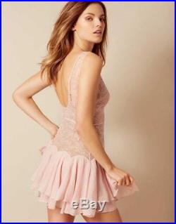 Agent Provocateur Vanessah Slip Pink 4 Dress Luxury Lace Gown Tutu Vintage