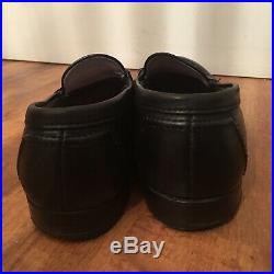 Alden New England Mens 12 B / D Vintage Leather Oxford Slip On Dress Shoes