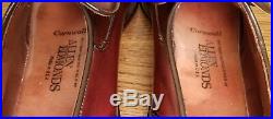 Allen Edmonds Cornwall Loafers Brown Slip On Dress Shoes Men's Size 7 C USA Vtg