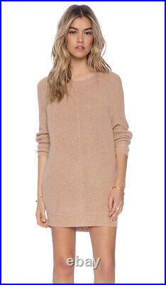 American Vintage Lubbork Sweater Dress In Nude M / L Was Selling At Yoox