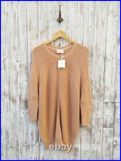 American Vintage Lubbork Sweater Dress In Nude M / L Was Selling At Yoox