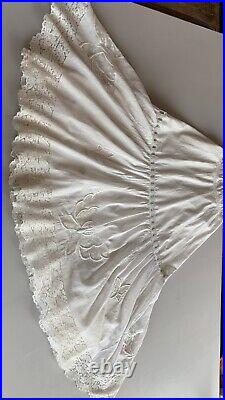 Antique edwadian lingerie? Trousseau? Dress slip petticoat corset cover 1900s