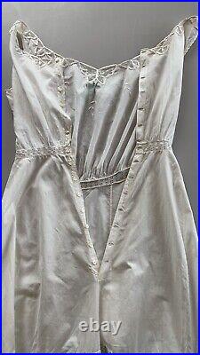 Antique edwardian lingerie? Trousseau? Dress slip négligée? Butterfly 1900s 1910
