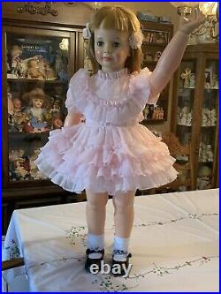 BEAUTIFUL VINTAGE SWEET N SASSY Sheer Pink Party Dress/Slip/Excellent/Size 2T