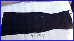 BETSEY JOHNSON Vintage 90s Black Slip Dress Small