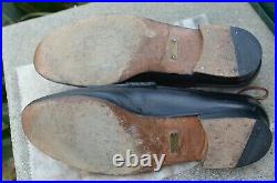 BOX Nice Vintage Gucci Horsebit Moccasin Loafers Slip Ons 7D 40.5 Black Dust Bag