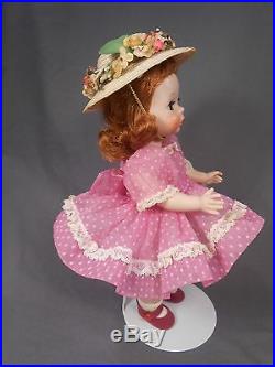 Beautiful Vintage Madame Alexander Kins Wendy Adores a Party Dress, Hat & Slip
