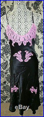 Betsey Johnson Vintage Silk Slip Dress size 10