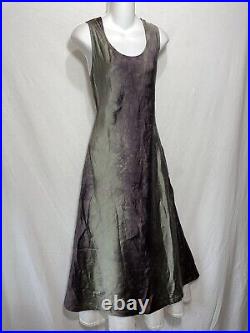 CHRZASZCZ by Maria Wojtowicz Maxi Dress Medium Large Long 100% Silk Slip Tank
