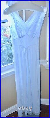 Capricious 36 Vanity Fair Hollywood Glam Nightgown Slip Dress USA Bombshell