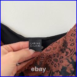 Carine Gilson Lingerie Couture Silk Lace Chemise medium luxury designer