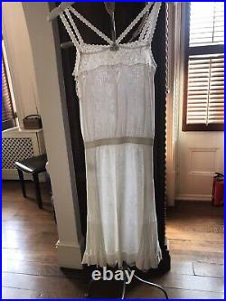 Chanel Vintage Authentic Never Worn white Dress Size 38 French