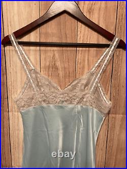 Christian Dior 34 lace silk blend nighty slip dress gown chemise USA vintage