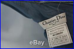 Christian Dior Original Design Silk Slip Dress With 2 Shawl Scarves Size 10