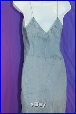 Christian Dior Original Design Silk Slip Dress With 2 Shawl Scarves Size 10