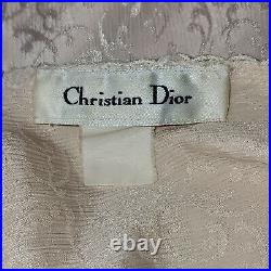 Christian Dior Vintage Womens Long Lingerie Slip Dress