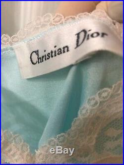 Christian dior Blue Mint Slip Dress Sz S