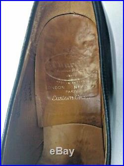 Churchs Men's Custom Grade Black Slip on Loafer Dress Shoes Sz 9.5 UK 10.5 US