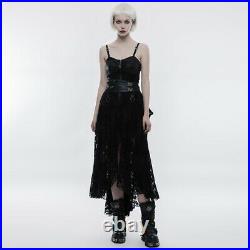 Custom Made to order Gothic Punk Steampunk lace slip Dress plus 1x-10x Y163