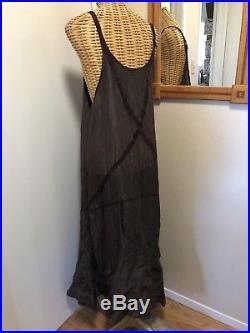 Cynthia Ashby Vintage Slip Dress Mussell Small