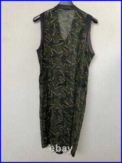 DRIES VAN NOTEN Silk Floral Dress 90s Vintage Slip Dress Italy made Size 40