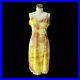 DYED PETALS Vintage Hand Botanically Dyed Tie-Dyed Slip Dress L/XL 40