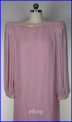 Daymor Couture Women's Sequel Shoulder pads Lined Slip on Dress Sz 16 Vintage
