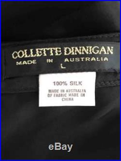 Designer Collette Dinnigan VTG Amazing Size S Dress + Silk Slip Women's Dress